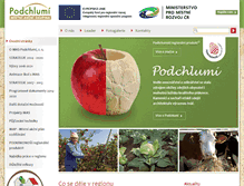Tablet Screenshot of maspodchlumi.cz